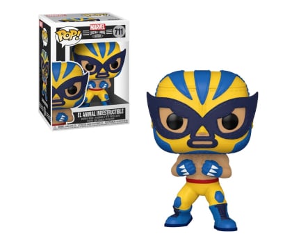 Figurka z gier Funko POP POP Marvel: Luchadores - Wolverine